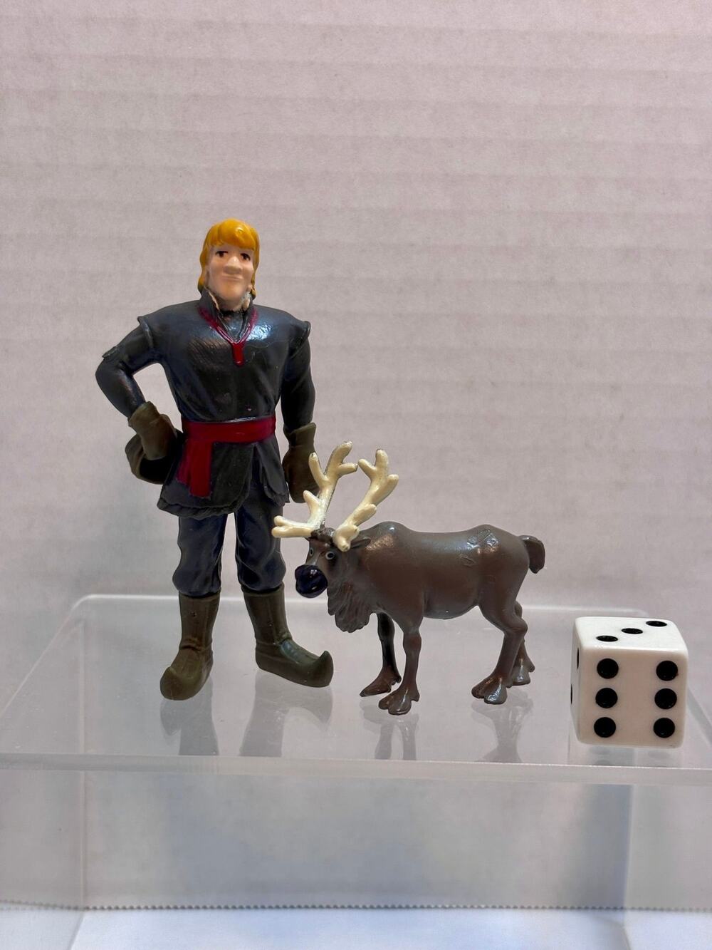 Disney Frozen Kristoff & Sven PVC Figures/Cake Toppers